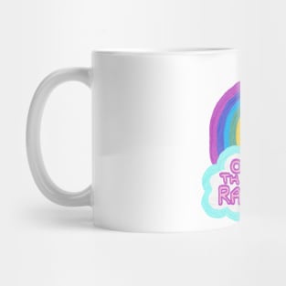 over the rainbow Mug